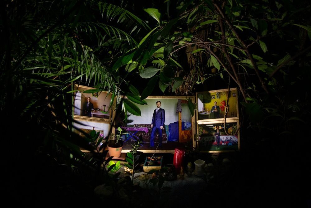 Hidden Garden's second exhibition: "Everyday episodes", Botanical Garden of the Samara University. Photo by Kristina Syrchikova